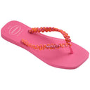 Havaianas Slim Square Boho Sandal Pink Flux