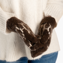 Hést Gera Mittens Dark Earth