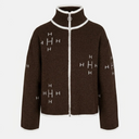 Hést Iben Zip Jacket Dark Earth