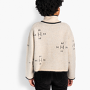 Hést Iben Zip jakke i beige-4