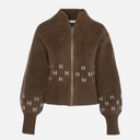 Hést Märtha Short Jacket Dark Earth