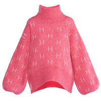 Hést Fam Short Sweater Chateau Rose