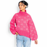 Hést Fam Short Sweater Chateau Rose