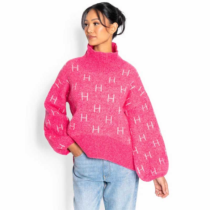 Hést Fam Short Sweater Chateau Rose