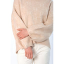 Hést Fam Short Sweater Light Beige Melange