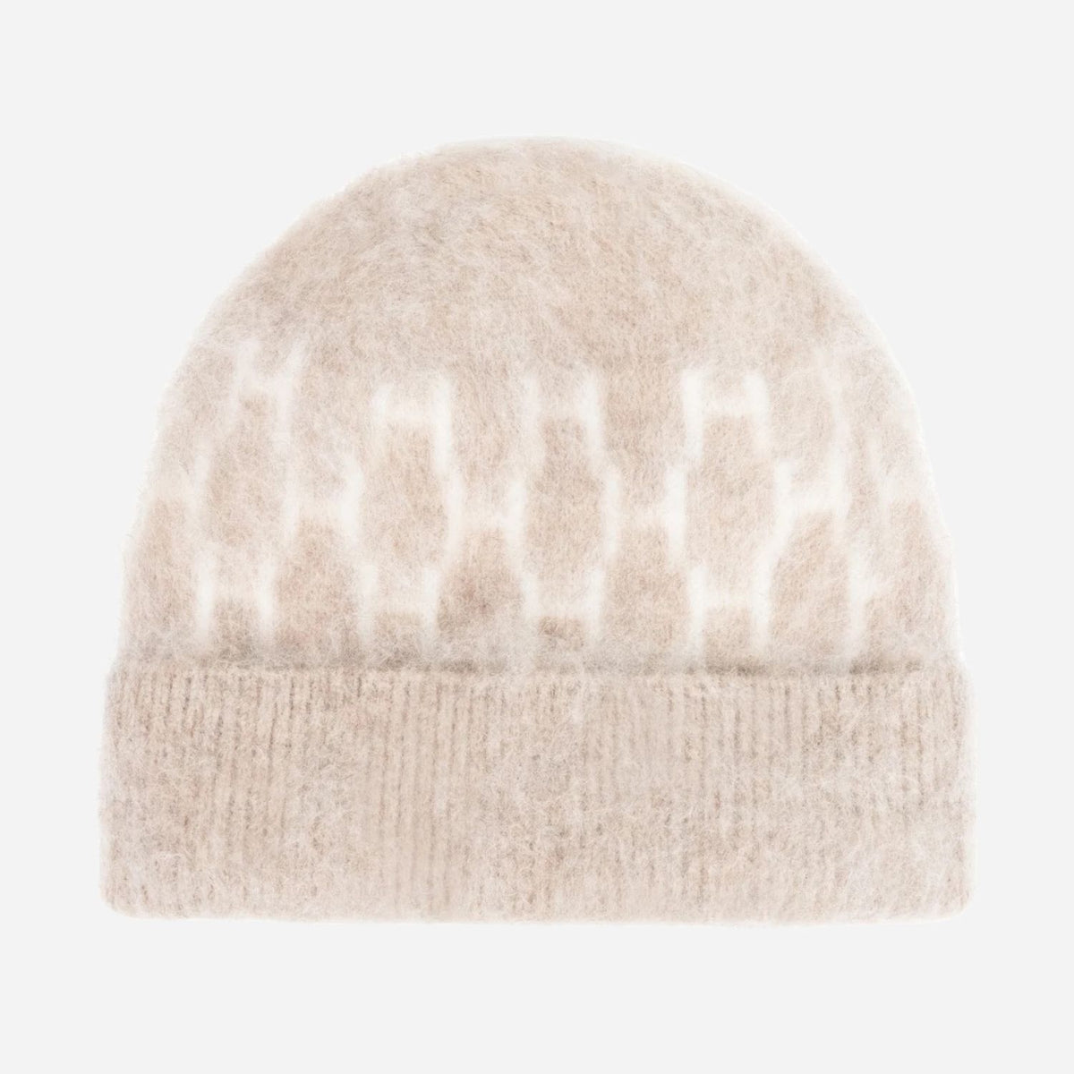 Hést Gera Beanie Light Brown Melange