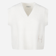 Hést Pernille Vest White Alyssum - J BY J Fashion