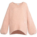 Hést Sofie V-Neck Sweater Rose Smoke