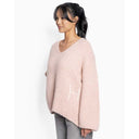 Hést Sofie V-Neck Sweater Rose Smoke
