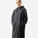 Hunter Andrea PU Rain Coat Black