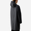 Hunter Andrea PU Rain Coat Black