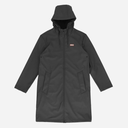 Hunter Andrea PU Rain Coat Black