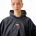 Hunter Packable Poncho Black