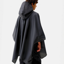 Hunter Packable Poncho Black