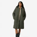 Hunter Somerset Quilted jakke i army grøn-2