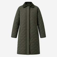 Hunter Somerset Quilted jakke i army grøn-1
