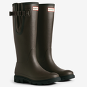 Hunter Unisex Downpour Adjustable Boot Chocolate Brown