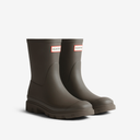 Hunter Unisex Downpour Short Boots Chocolate Brown