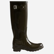 Hunter Womens Original Tall Gloss Boot Chocolate Brown
