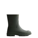 Hunter Unisex Downpour Short Boots Dark Olive