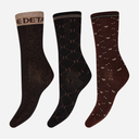 Hype The Detail 21555-75-1000 Socks 3-Pack Black/Beige