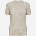Hype The Detail 852-2 S/S Slim Lace Tee Creme