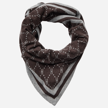 Hype The Detail 960-83-89 Triangle Scarf Brown