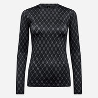 Hype The Detail 200-14-50 Printed Blouse Black