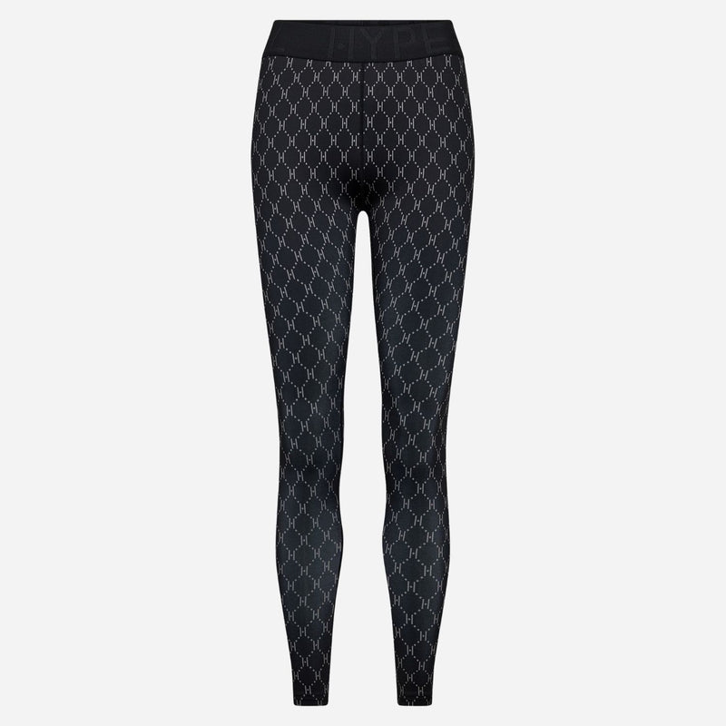 Hype The Detail 200-21-50 Printed Leggings Black