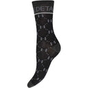 Hype The Detail 21563-75-1130 Socks W/ Lurex Black - J BY J Fashion