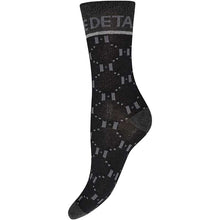 Hype The Detail 21563-75-1130 Socks W/ Lurex Black - J BY J Fashion