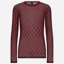 Hype The Detail 300-14-12 Mesh Blouse Bordeaux