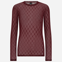 Hype The Detail 300-14-12 Mesh Blouse Bordeaux