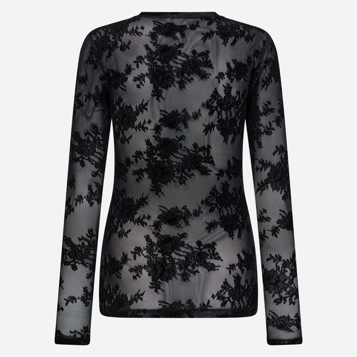 Hype The Detail 851-14-9 Mesh Blouse Black