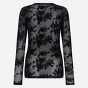 Hype The Detail 851-14-9 Mesh Blouse Black