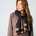 Hype The Detail 950-3 Scarf Logo Black - J BY J Fashion