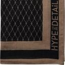 Hype The Detail 950-3 Scarf Logo Black - J BY J Fashion