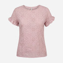 J BY J 10797 Embroidery Blouse Rose