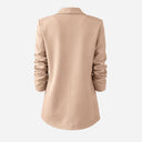 J By J 10207 S/S Blazer Beige