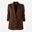 J By J 10207 S/S Blazer Brown