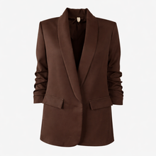 J By J 10207 S/S Blazer Brown