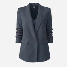 J By J 10207 S/S Blazer Dark Grey