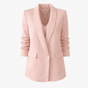 J By J 10207 S/S Blazer Rose