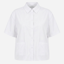 J By J 133 SS Cotton Shirt White