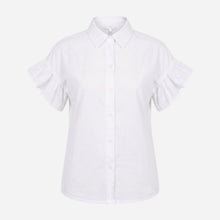 J By J SS Cotton skjorte i hvid-1