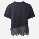 J By J 25877 Lace Tee Black