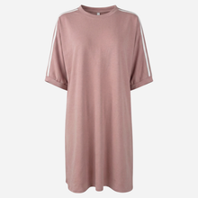 J By J 25971 Oversize Sweat Dress Old Rose