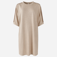 J By J 25971 Oversize Sweat Dress Sand