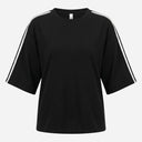 J By J 25972 Viscose Sweat Suit Black/White