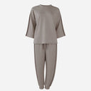 J By J 25972 Viscose Sweat Suit Fango/Brown